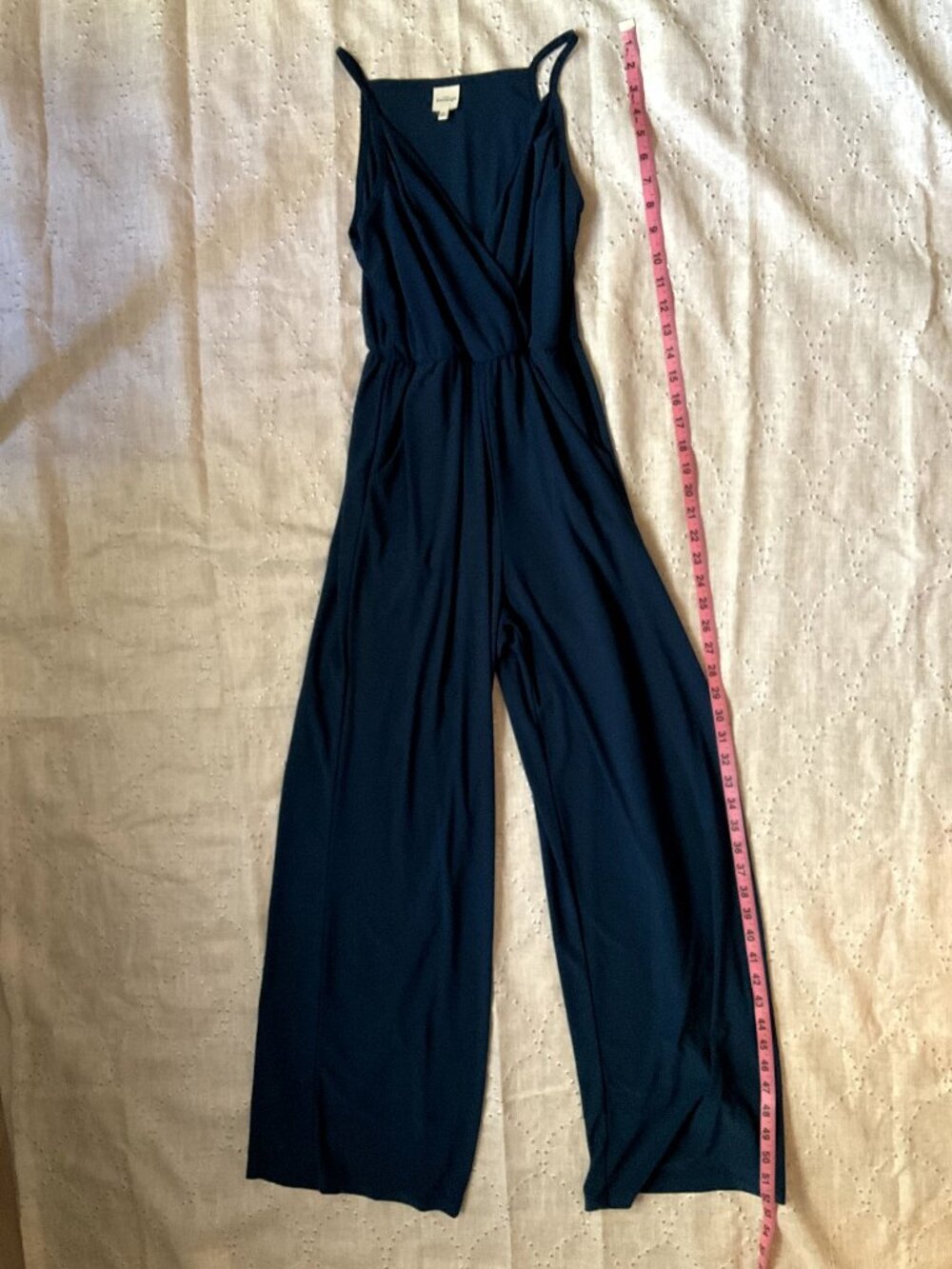 Teal Jumpsuit With Pockets - Size XS